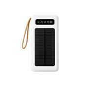 Power Bank Solar 10.000mAh com Lanterna e Multissaídas - 09578