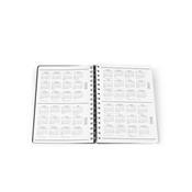 Caderno A5 com Argolas e Capa em PVC - 93678