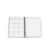 Caderno A5 com Argolas e Capa em PVC - 93678