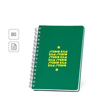 Caderno B5 com Argolas e Capa em PVC - 93684
