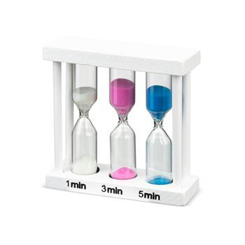 Ampulheta de Vidro 3 em 1 - 09371