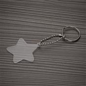 Chaveiro Plástico Estrela