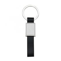 Chaveiro de Metal Quadrado com Alça Emborrachada