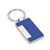 Chaveiro Metal Brilhante Formato Porta Cartão