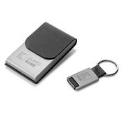 Kit Porta Cartões e Chaveiro